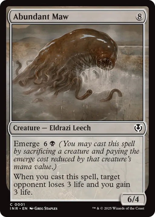 Abundant Maw [Innistrad Remastered] - MTG Single