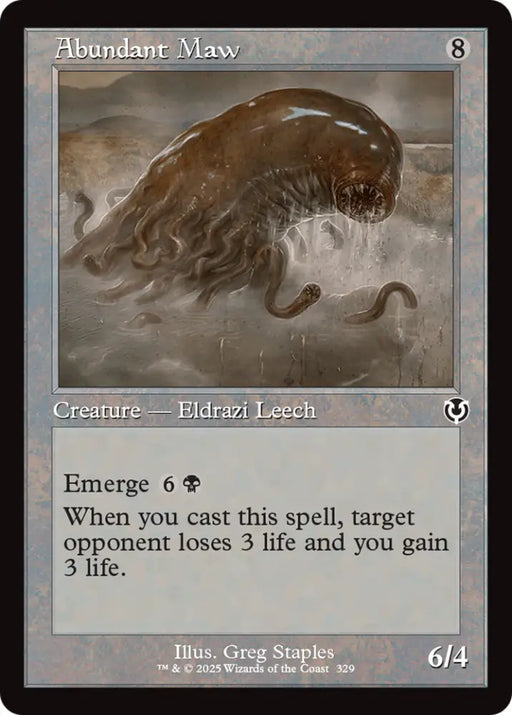 Abundant Maw (Retro Frame) [Innistrad Remastered] - MTG Single