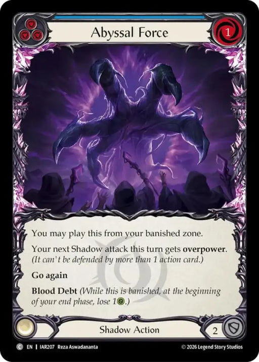Abyssal Force (IAR207) [Usurp the Shadow Throne]
