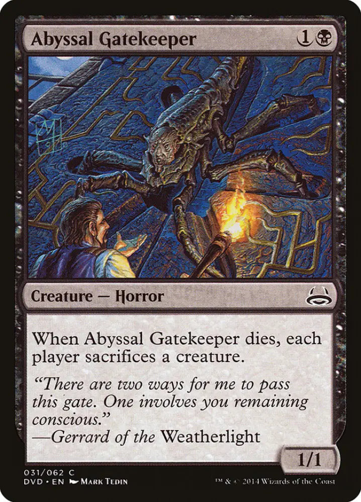 Abyssal Gatekeeper (Divine vs. Demonic) [Duel Decks Anthology] - MTG Single