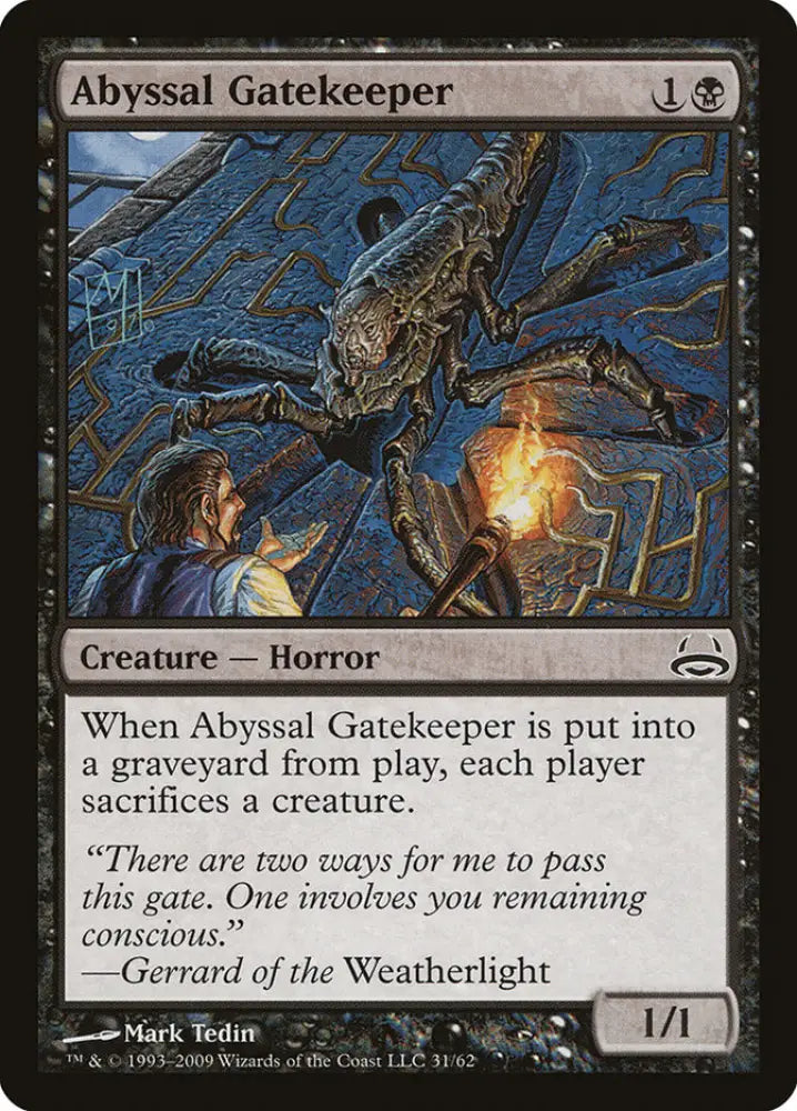 Abyssal Gatekeeper [Duel Decks: Divine vs. Demonic] - MTG Single