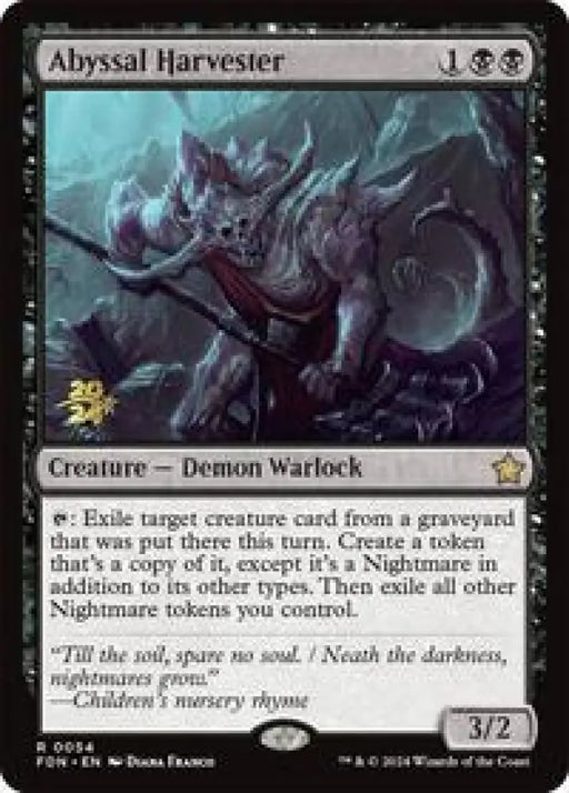 Abyssal Harvester (54) [Prerelease Cards]