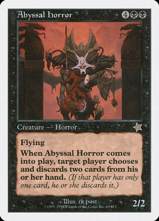 Abyssal Horror [Starter 1999] - MTG Single