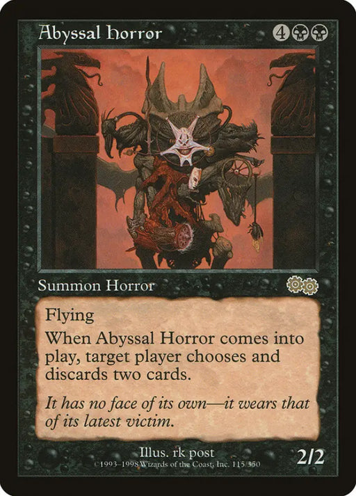 Abyssal Horror [Urza’s Saga] - MTG Single