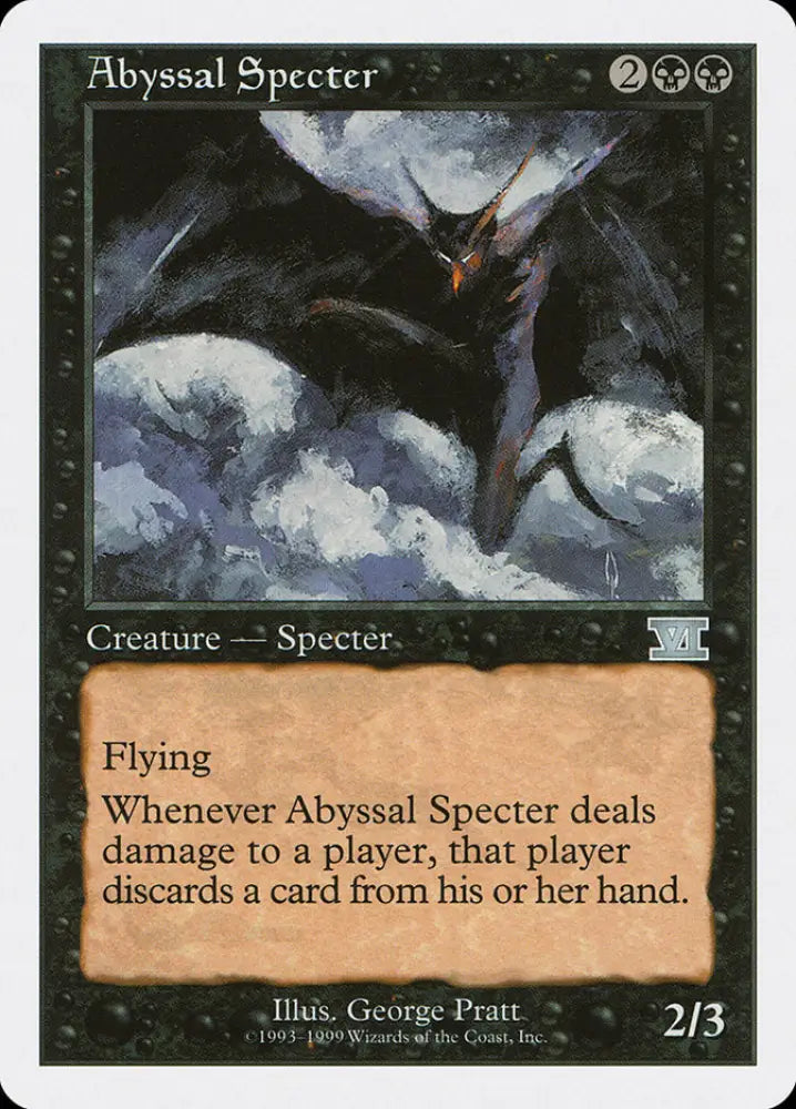 Abyssal Specter [Battle Royale] - MTG Single