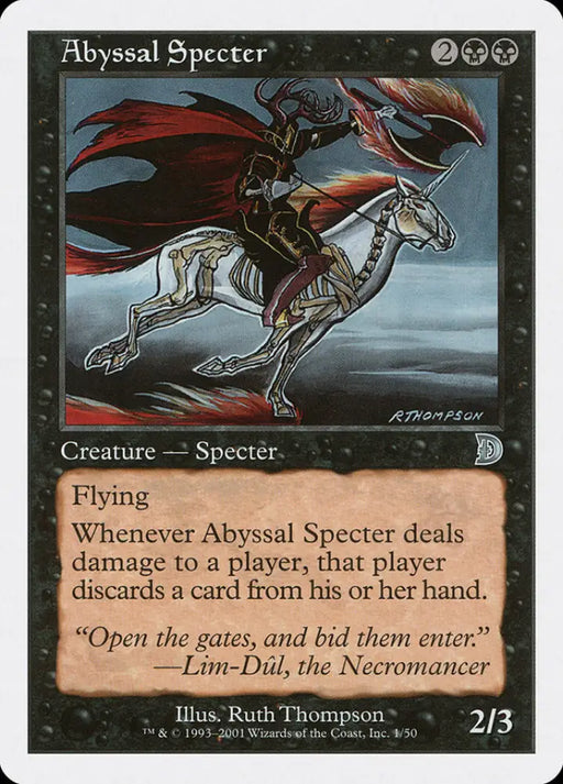 Abyssal Specter [Deckmasters] - MTG Single