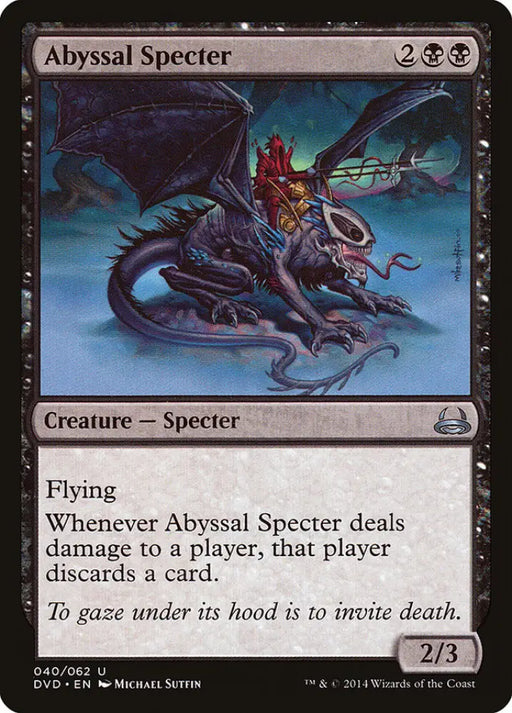 Abyssal Specter (Divine vs. Demonic) [Duel Decks Anthology] - MTG Single