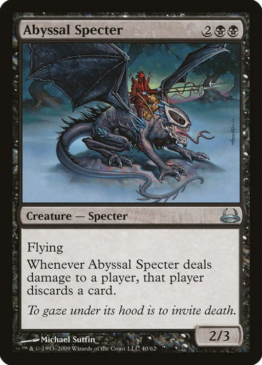 Abyssal Specter [Duel Decks: Divine vs. Demonic] - MTG Single