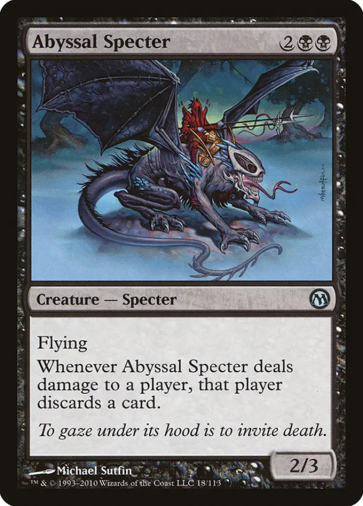 Abyssal Specter [Duels of the Planeswalkers] - MTG Single