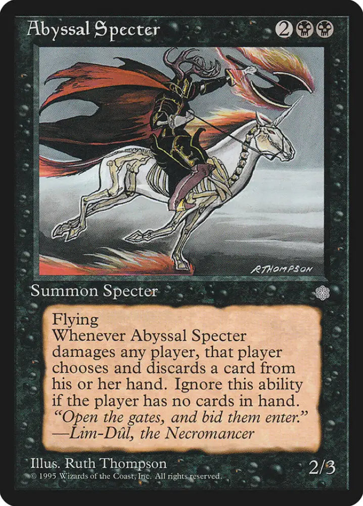 Abyssal Specter [Ice Age] - MTG Single