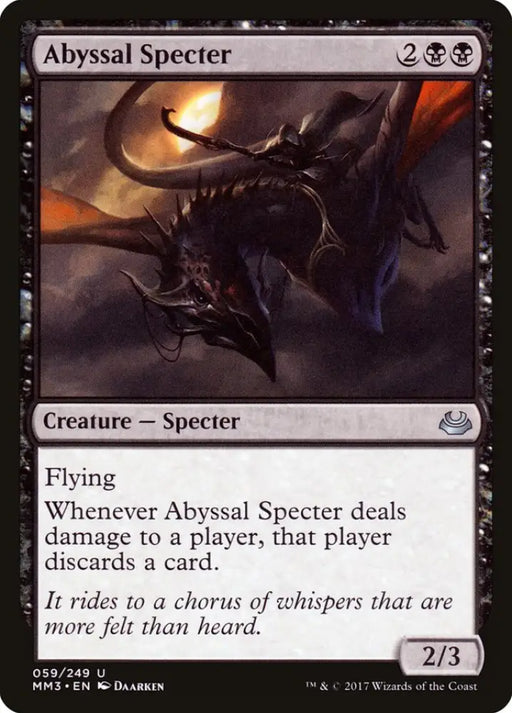 Abyssal Specter [Modern Masters 2017] - MTG Single