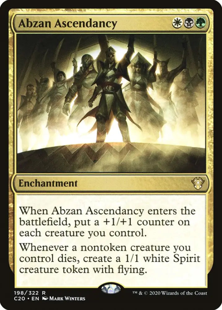 Abzan Ascendancy [Commander 2020] - MTG Single