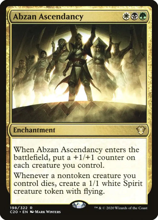 Abzan Ascendancy [Commander 2020] - MTG Single