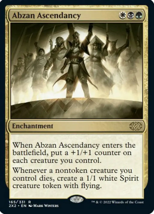 Abzan Ascendancy [Double Masters 2022] - MTG Single