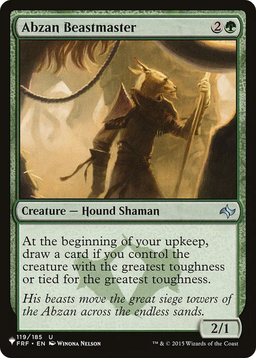 Abzan Beastmaster [The List] - MTG Single