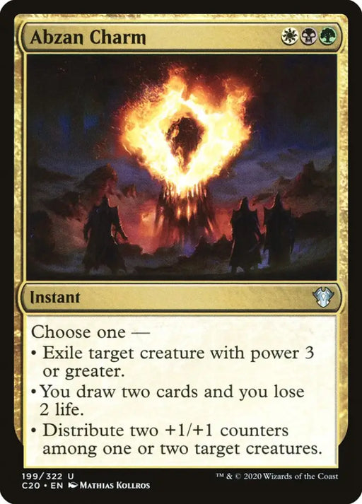 Abzan Charm [Commander 2020] - MTG Single