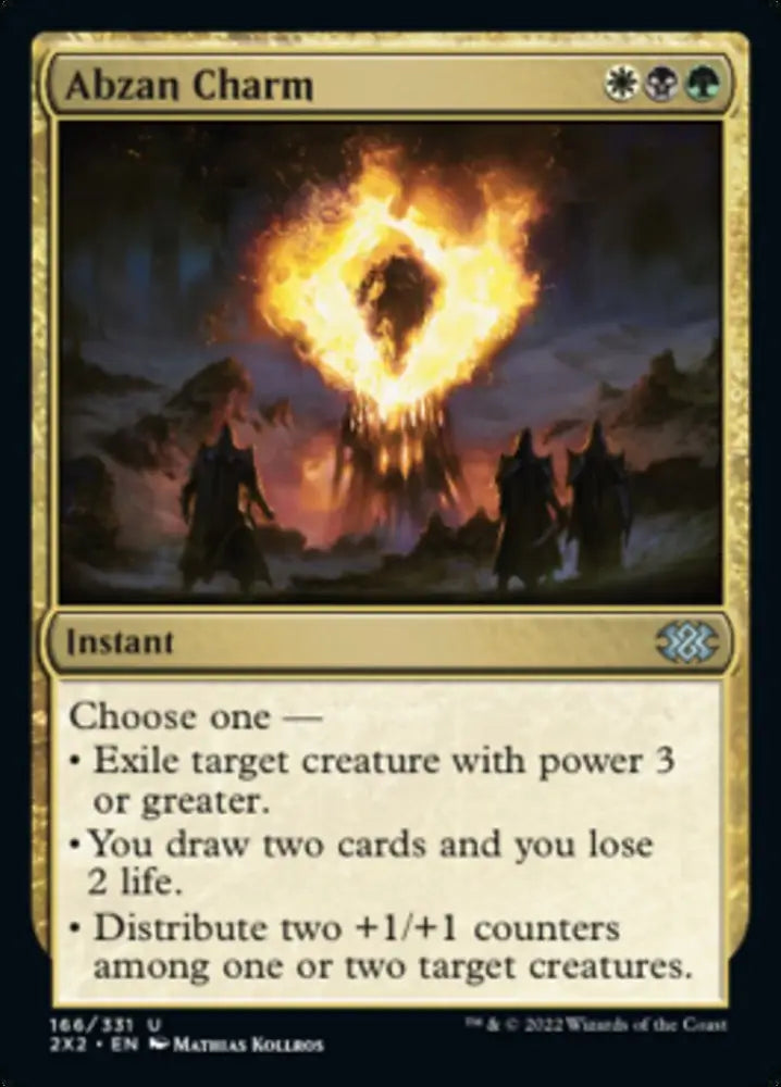 Abzan Charm [Double Masters 2022] - MTG Single