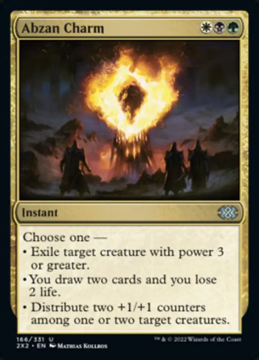 Abzan Charm [Double Masters 2022] - MTG Single