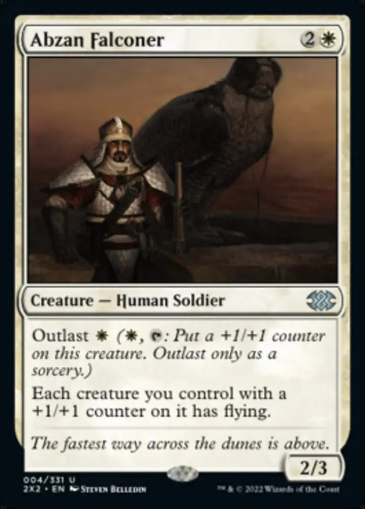 Abzan Falconer [Double Masters 2022] - MTG Single