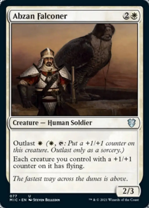 Abzan Falconer [Innistrad: Midnight Hunt Commander] - MTG Single