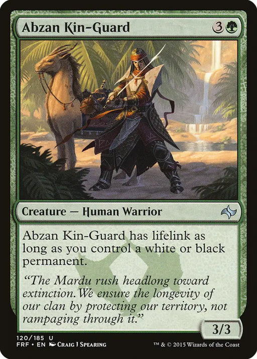 Abzan Kin-Guard [Fate Reforged] - MTG Single