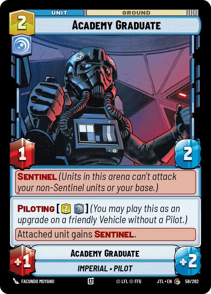 Academy Graduate (058/262) [Jump to Lightspeed] - Star Wars: Unlimited Single