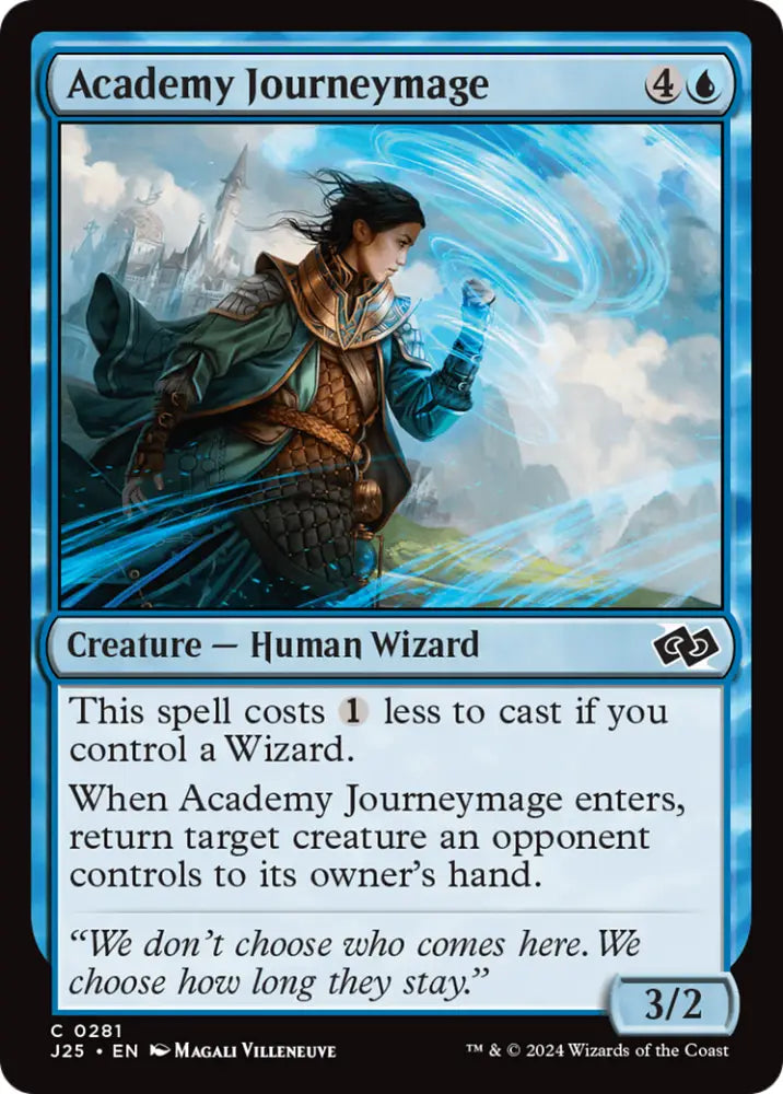 Academy Journeymage [Foundations Jumpstart] - MTG Single