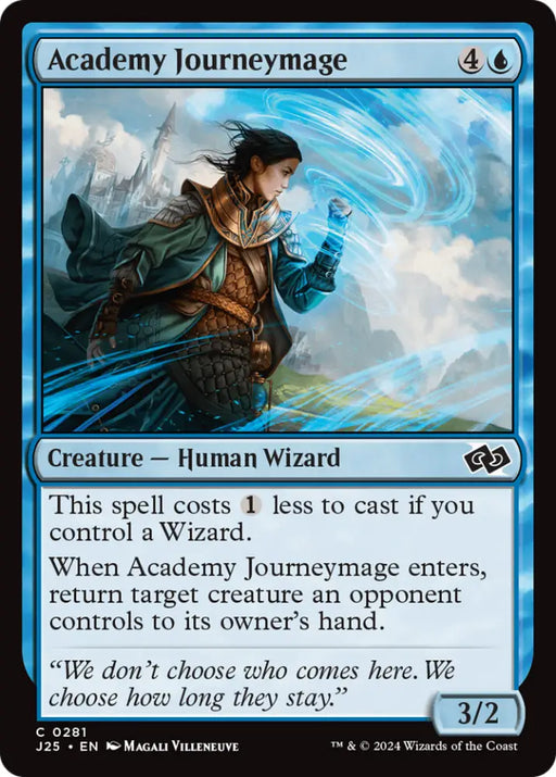 Academy Journeymage [Foundations Jumpstart] - MTG Single