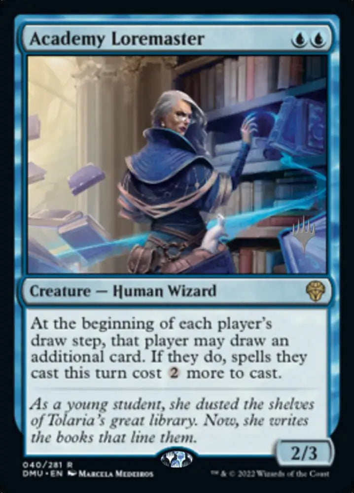 Academy Loremaster (Promo Pack) [Dominaria United Promos] - MTG Single