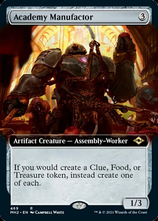 Academy Manufactor (Extended Art) [Modern Horizons 2] - MTG Single