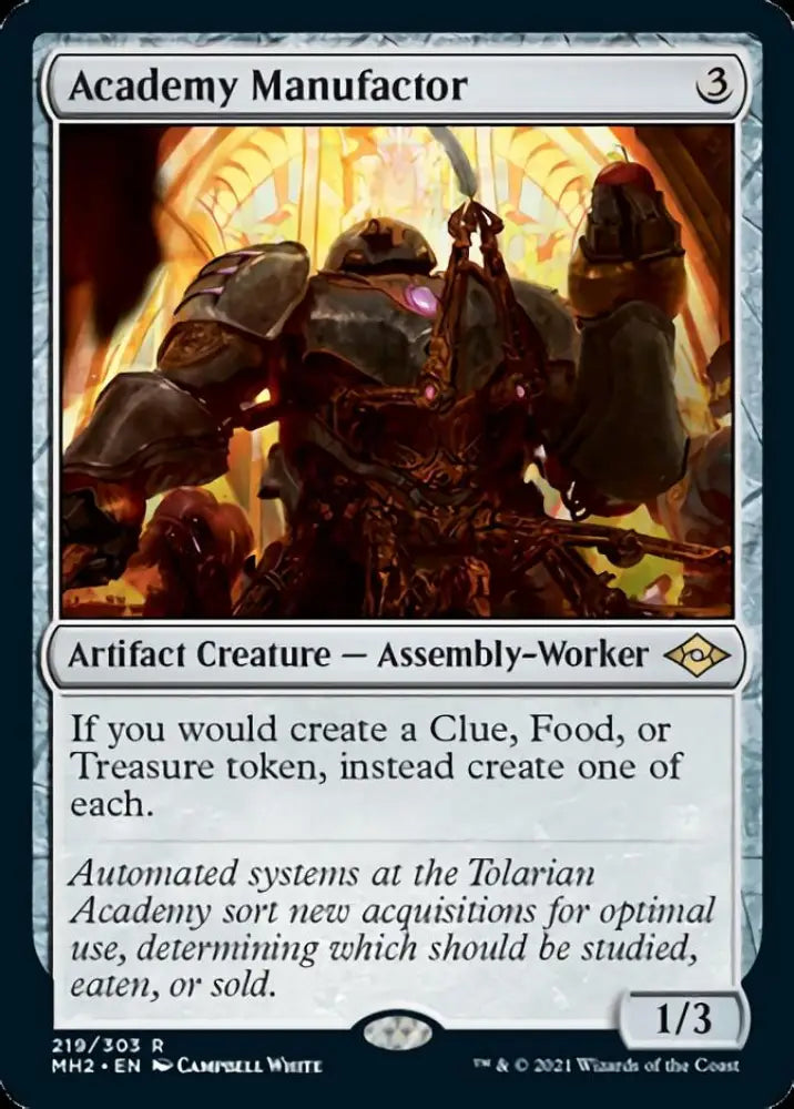 Academy Manufactor [Modern Horizons 2] - MTG Single