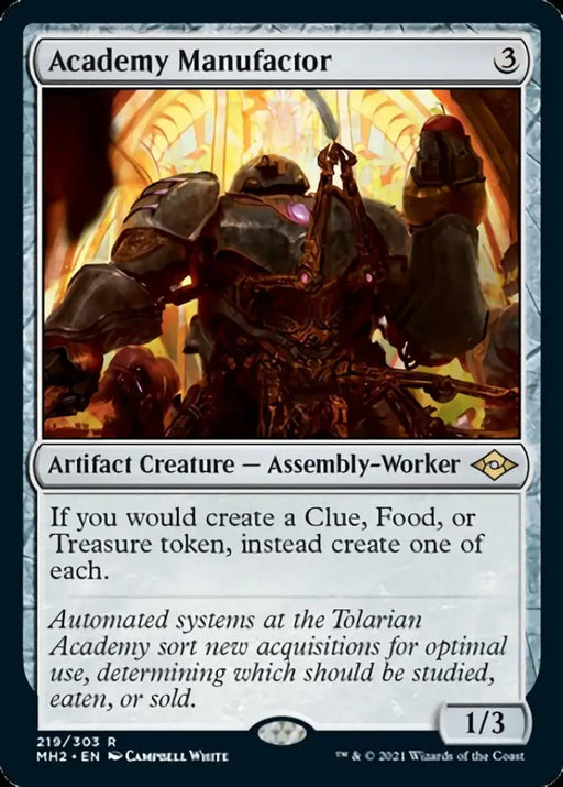 Academy Manufactor [Modern Horizons 2] - MTG Single
