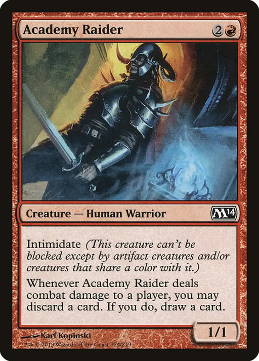 Academy Raider [Magic 2014] - MTG Single