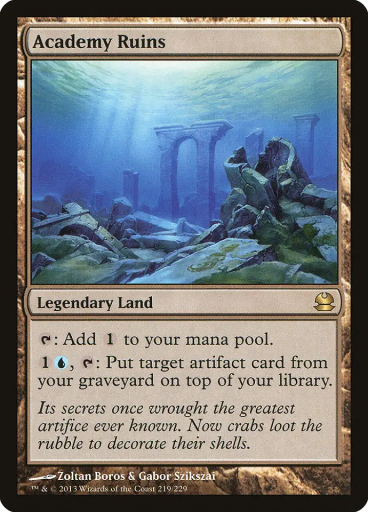 Academy Ruins [Modern Masters] - MTG Single