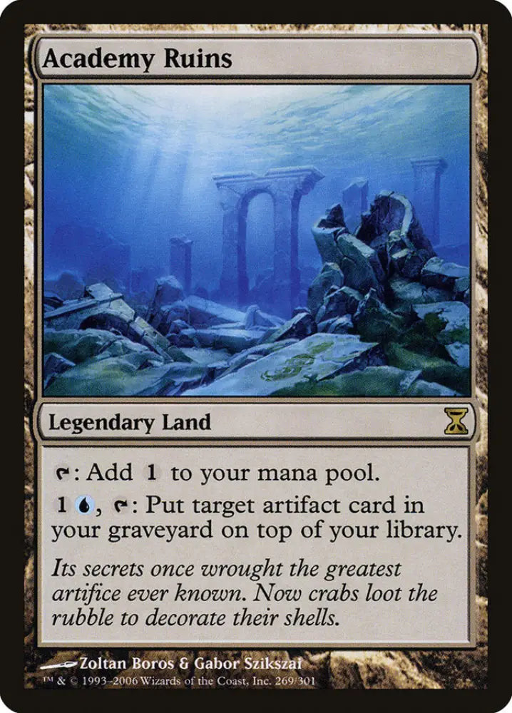 Academy Ruins [Time Spiral] - MTG Single