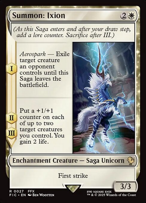 Summon: Ixion (27) [Final Fantasy Commander]