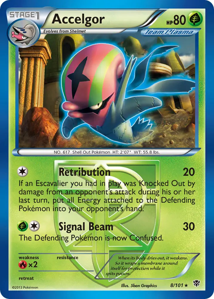 Accelgor (8/101) [Black & White: Plasma Blast] - Pokemon Single