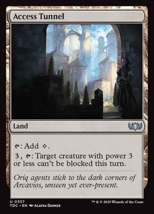 Access Tunnel (337) [Tarkir: Dragonstorm Commander]