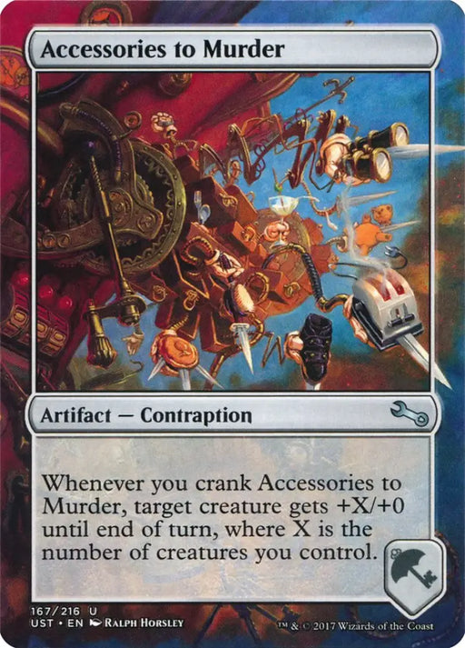 Accessories to Murder [Unstable] - MTG Single