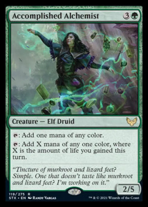 Accomplished Alchemist [Strixhaven: School of Mages] - MTG Single