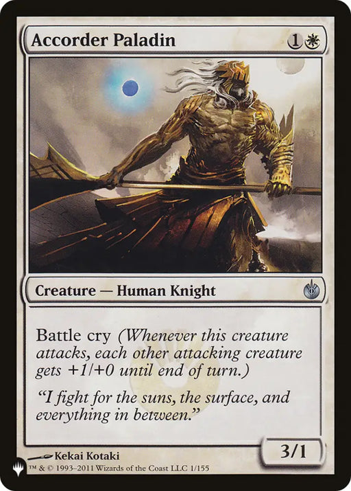 Accorder Paladin [The List] - MTG Single