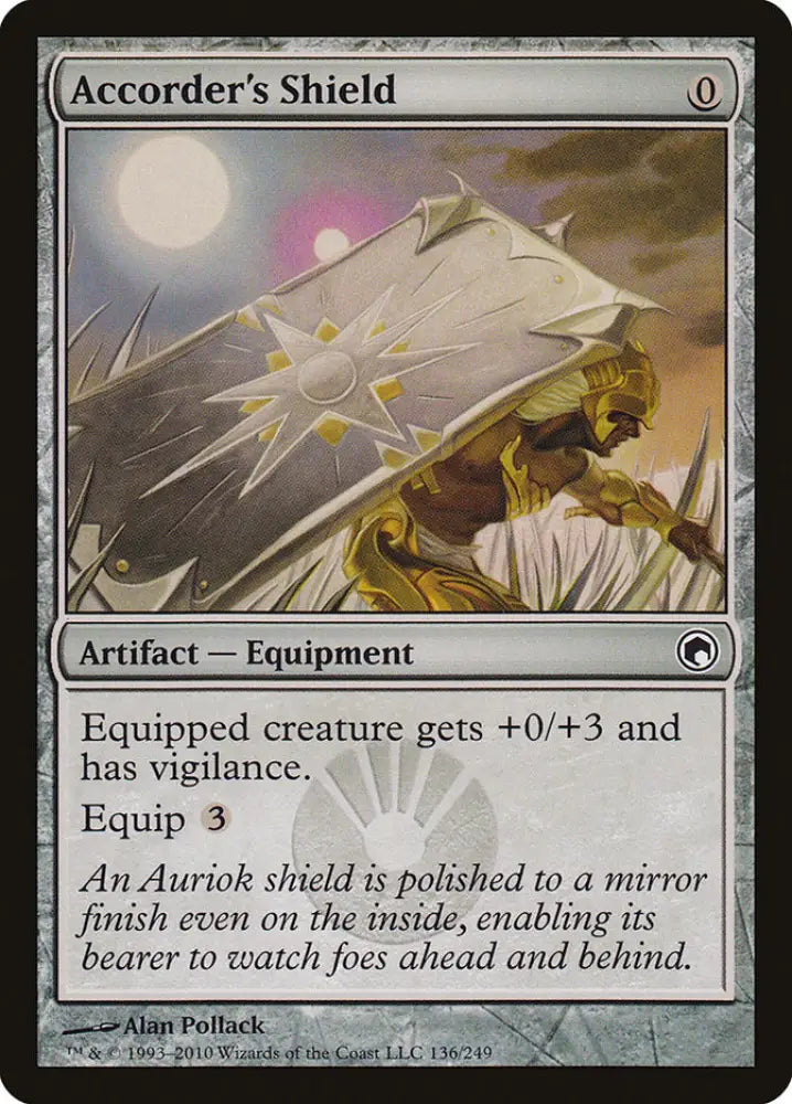 Accorder’s Shield [Scars of Mirrodin] - MTG Single
