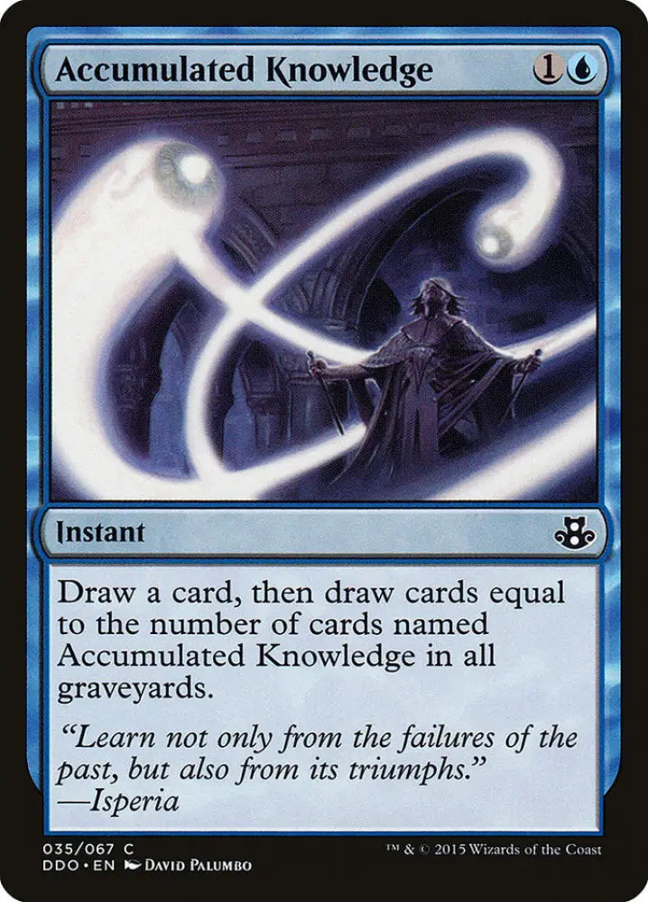 Accumulated Knowledge [Duel Decks: Elspeth vs. Kiora] - MTG Single