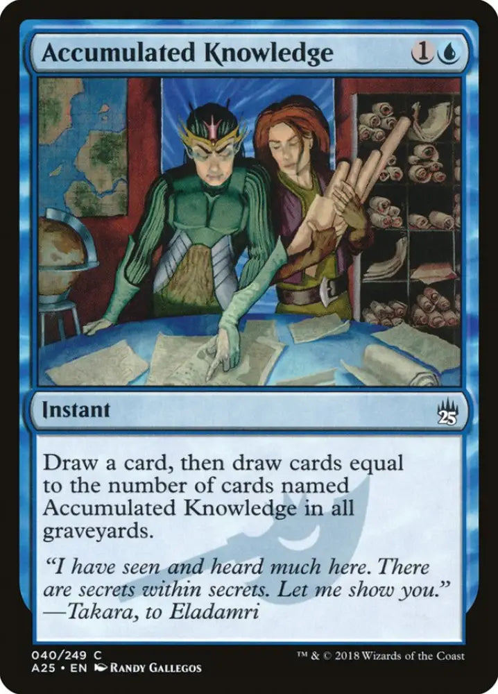 Accumulated Knowledge [Masters 25] - MTG Single
