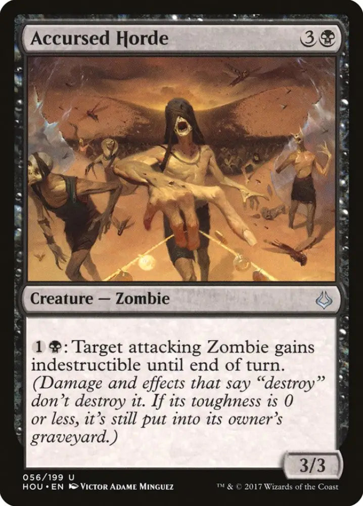 Accursed Horde [Hour of Devastation] - MTG Single