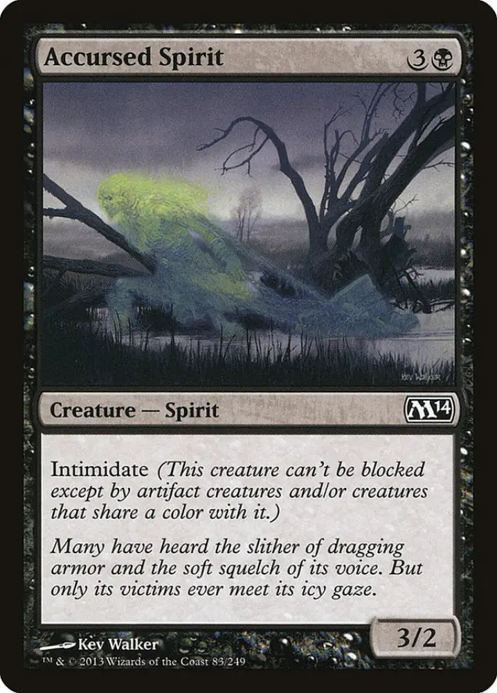 Accursed Spirit [Magic 2014] - MTG Single