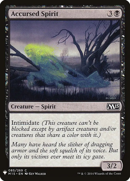 Accursed Spirit [Mystery Booster] - MTG Single
