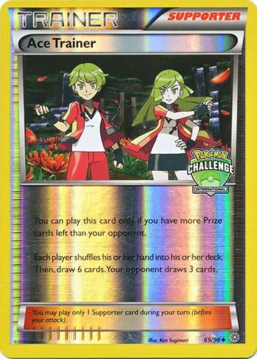 Ace Trainer (69/98) (International Challenge Promo) [XY: Ancient Origins] - Pokemon Single