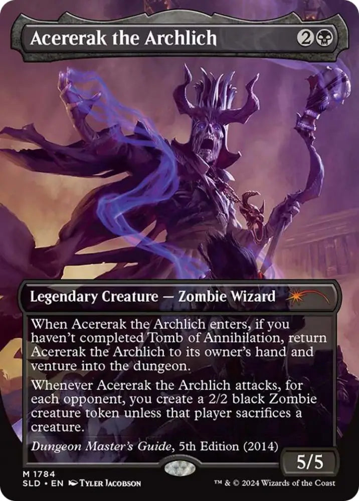 Acererak the Archlich (Rainbow Foil) [Secret Lair Drop Series] - MTG Single
