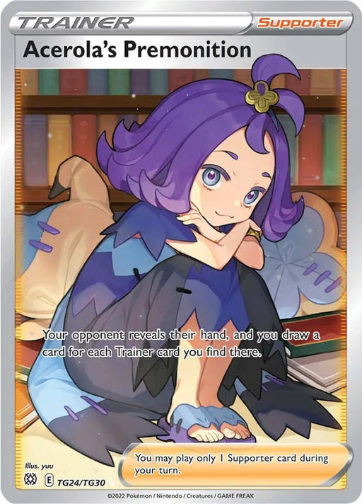 Acerola’s Premonition (TG24/TG30) [Sword & Shield: Brilliant Stars] - Pokemon Single